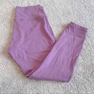Lululemon Lavender High Rise 7/8 Leggings 12